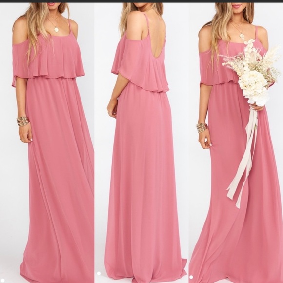 Show Me Your MuMu Dresses & Skirts - Show Me Your MuMu Caitlin Ruffle Maxi Dress